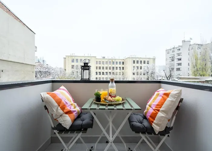 Apartman Bright - Location - Charming Balcony *